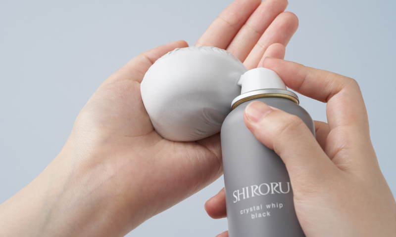 シロル クリスタルホイップ ブラックの使用イメージ